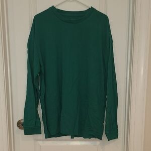 GAP Turquoise Long Sleeve Shirt